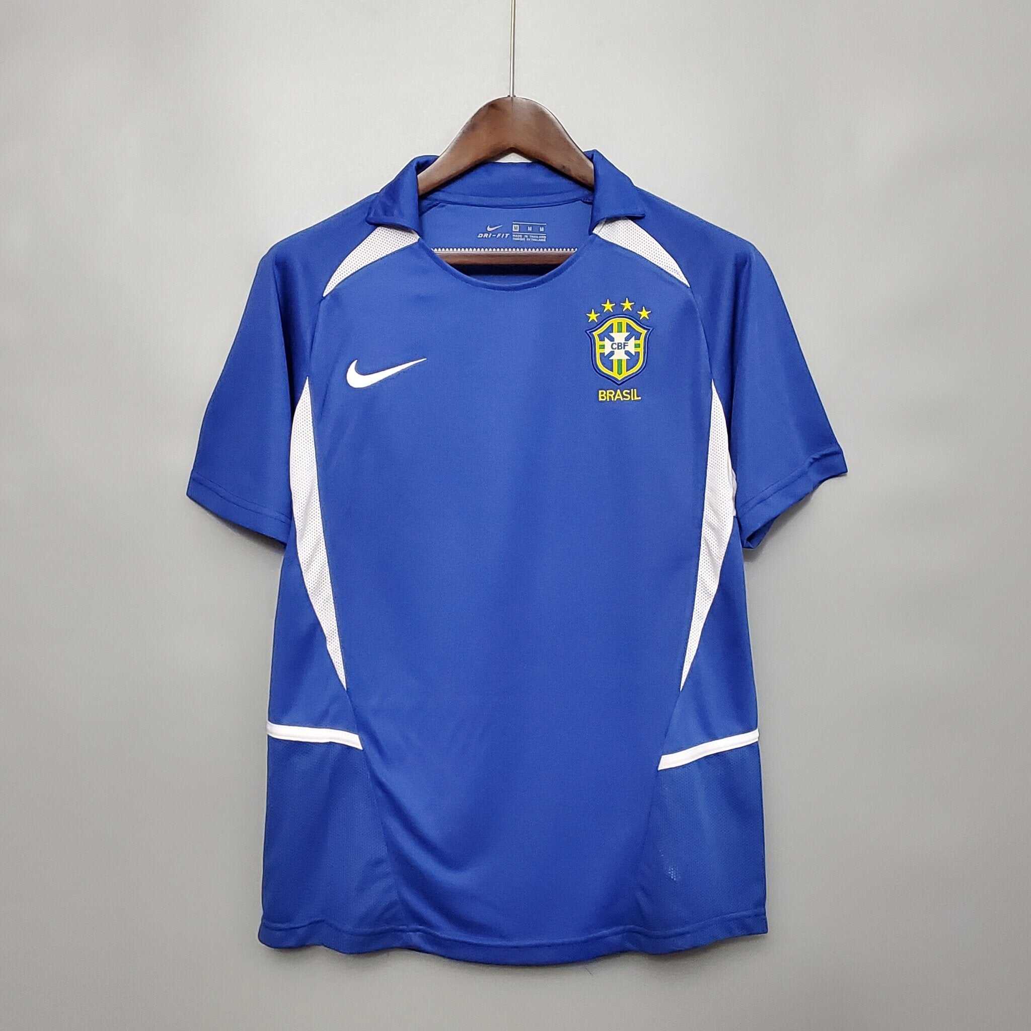 2002 Brazil away retro kit