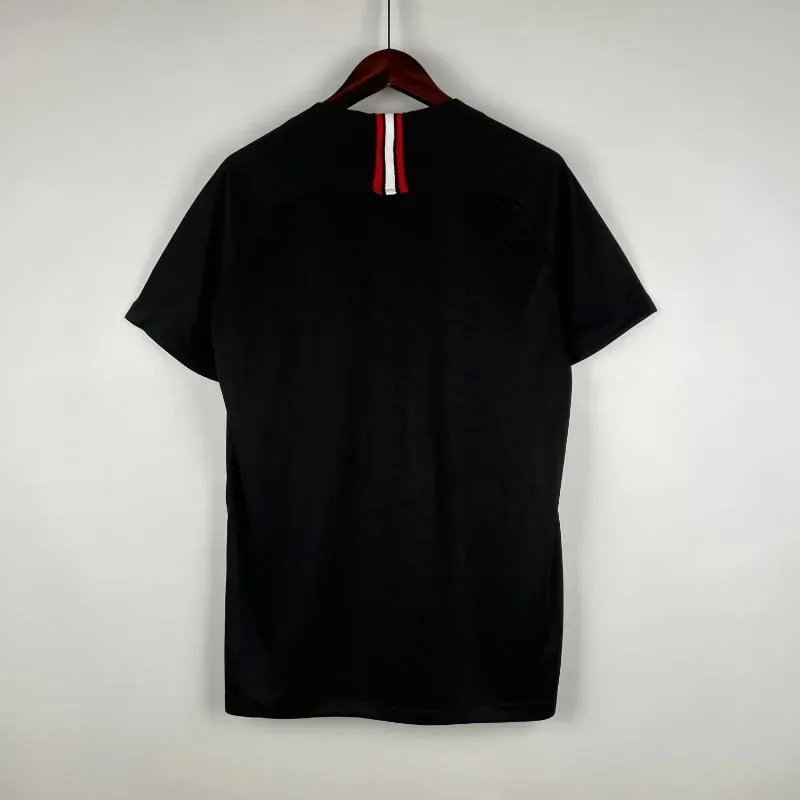 2018-2019 PSG Black Soccer retro kit