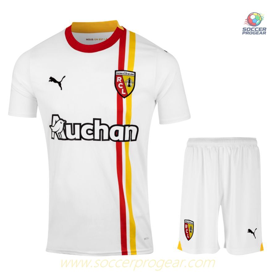 RC Lens Third Youth Jersey Set Team Jersey 2023 2024