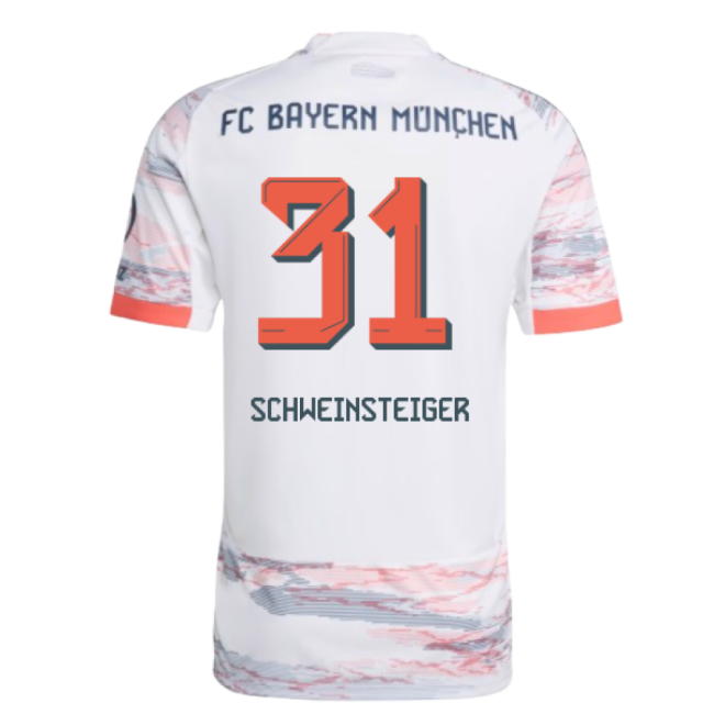 Bayern Bayern Munich Away Shirt Schweinsteiger #31 Premium Quality...