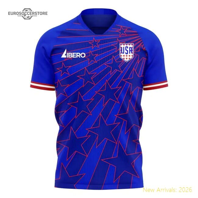 Usa Concept 20252026 Away Kit  Highperformance Lightweight