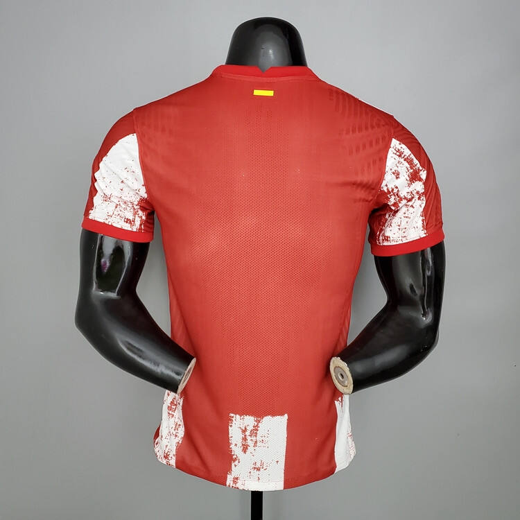 Atletico Madrid Soccer Jersey 21-22 Home RedWhite Football Shirt