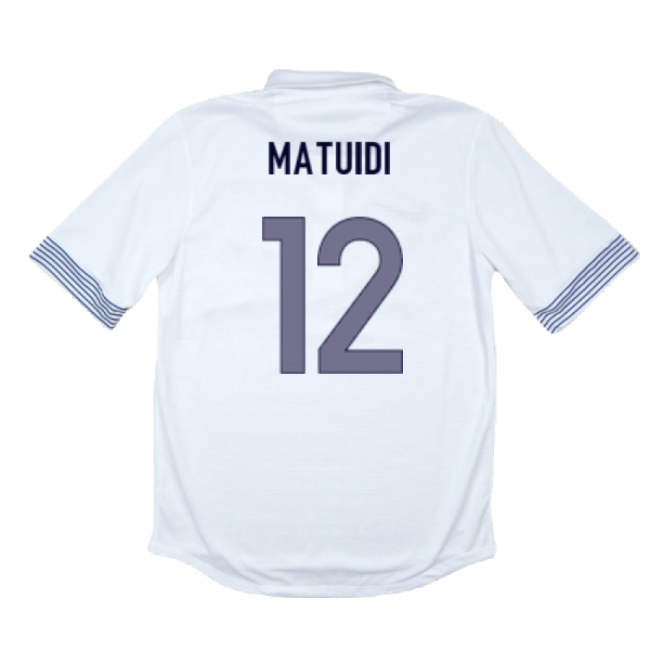 2012-2013 France Football Team Away Kit (Matuidi 12)