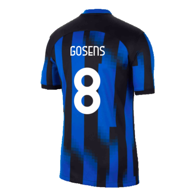 Gosens 8 Inter Milan First Team High Performance Home Elite Kit