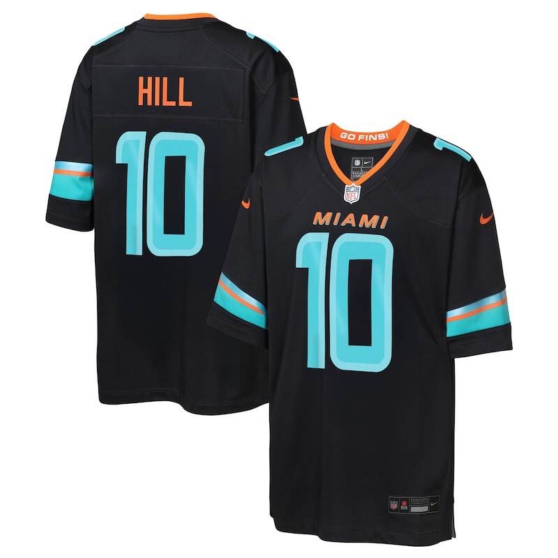 None Tyreek Hill MIA Dolphins Game-Ready Fan Apparel Game Day Wear