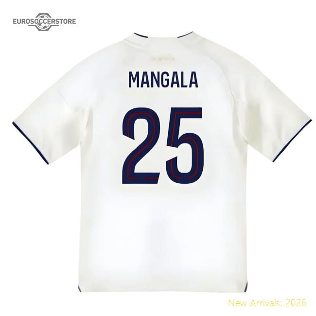 Professional-Grade 2025-2026 Olympique Lyon Home Shirt (Kids) (Mangala