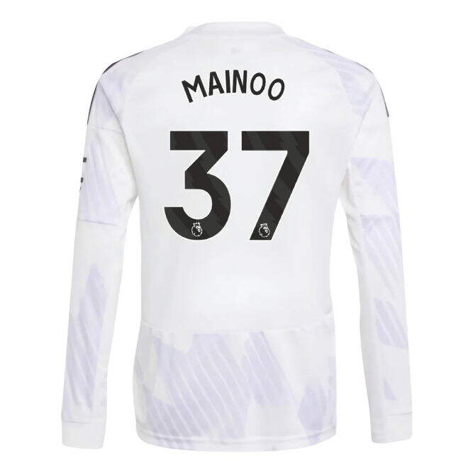 Budget-Friendly Man Utd Mainoo 37 2025-2026 Man Utd Long Sleeve Awa...
