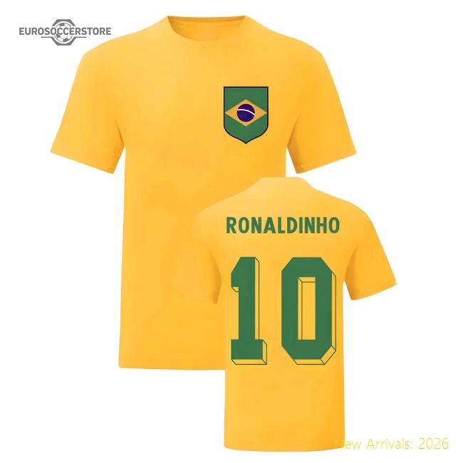 Pro Ronaldinho Brazil Legend T-shirt (bra) Quality Value