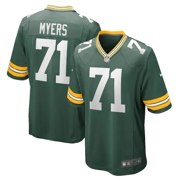 Performance Green Bay Packers Game Jersey - Premium Green NFL Fan J...