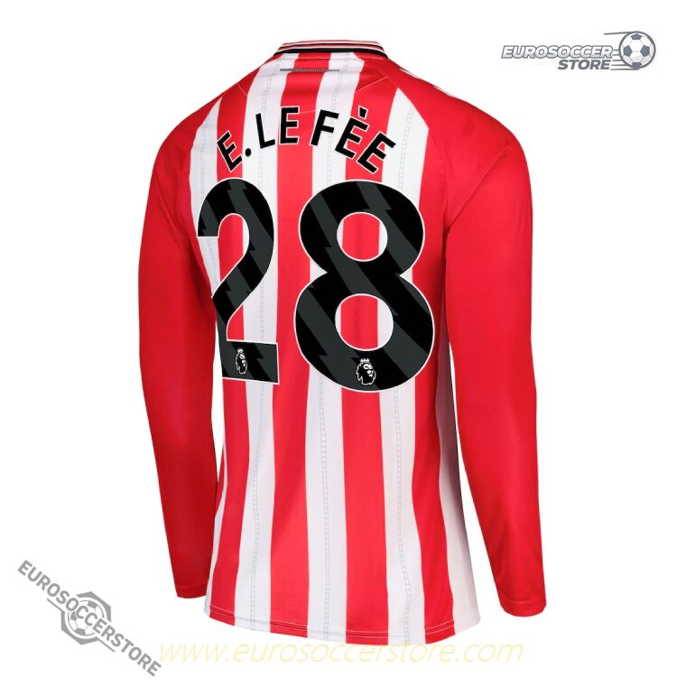 Sunderland 25-26 Home Long Sleeve Jersey E. LE FÉE 28