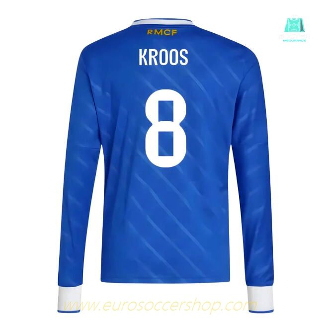 2025-2026 Real Madrid Long Sleeve Third Shirt (Kids) (Kroos 8)