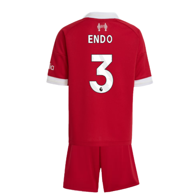 Trendy Liverpool 2025-2026 Liverpool Home Mini Kit (Endo 3) for Mat...