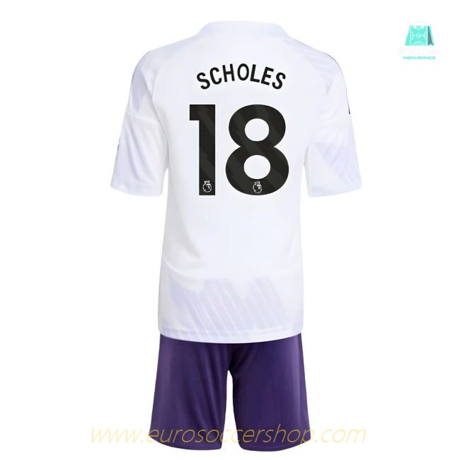 2025-2026 Man Utd Away Mini Kit (Scholes 18)