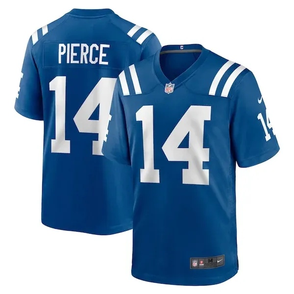 None Alec Pierce Game Jersey - Royal | NFL Player Jersey | NFL Footbal