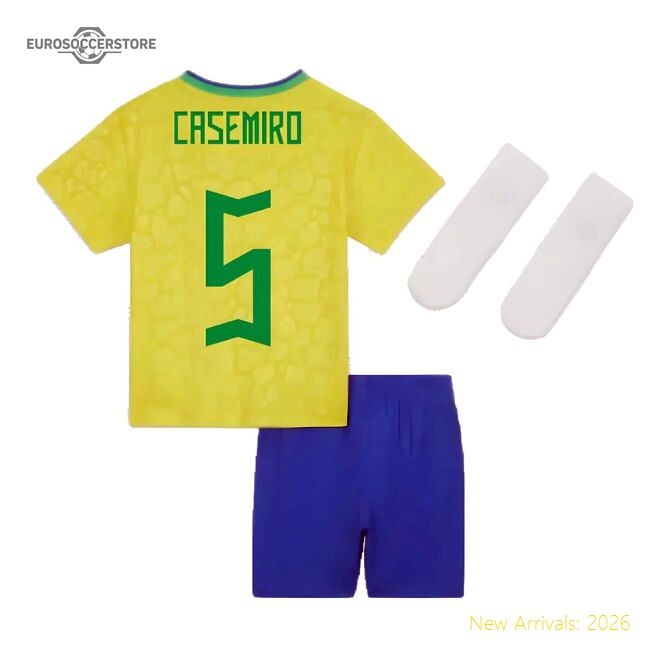 Football Brazil Kit - Durable Quick-dry Construction Retro