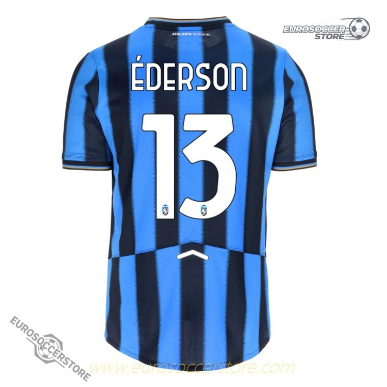 Atalanta's 25-26 Home Jersey No.13, Worn by ÉDERSON