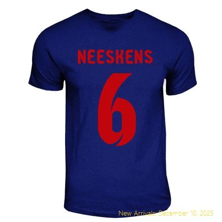 High-Quality Barca Johan Neeskens Barcelona Hero T-shirt (navy)