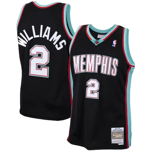 Jason Williams MEM Swingman Jersey - trendy Basketball - Black