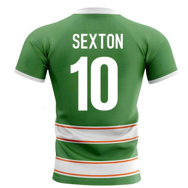 Sexton 10 Ireland Football Team Fashionable Home Match Shirt