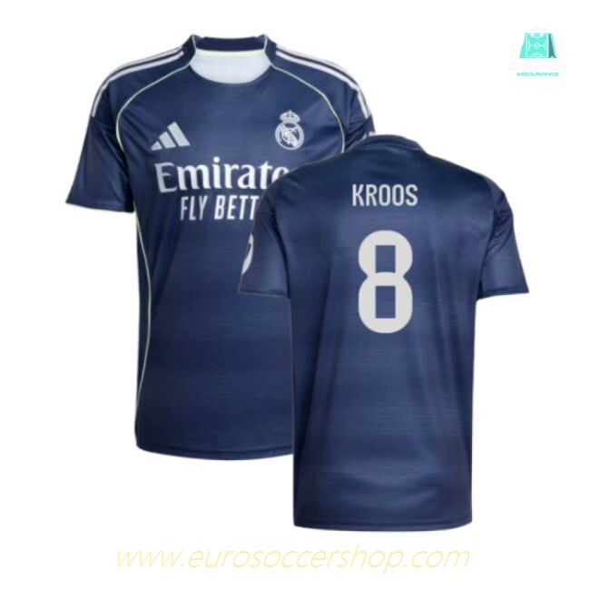 2025-2026 Real Madrid Away Shirt (Kroos 8)