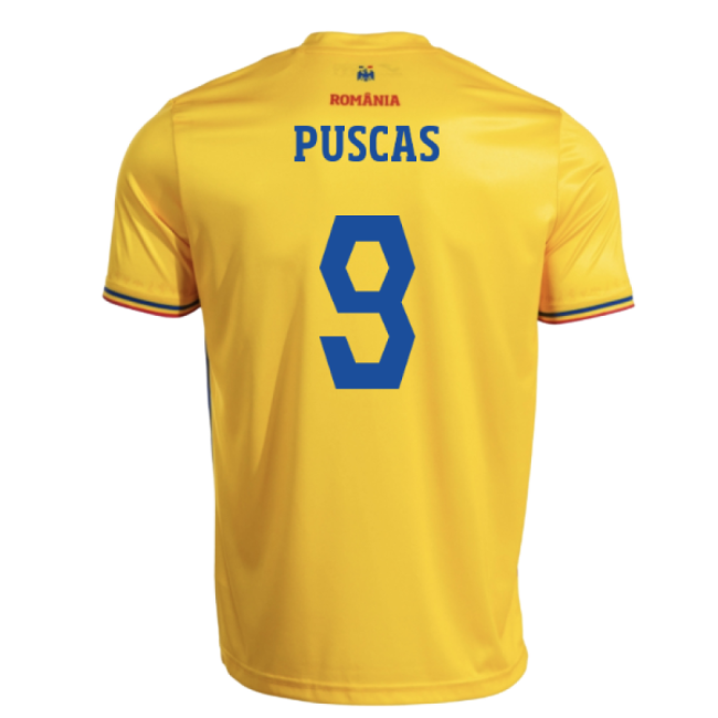 Puscas 9 Romania Senior Team Pro Level Home Player Jersey