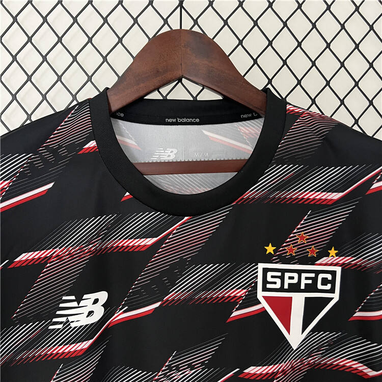 SAO PAULO 2425 PRE MATCH SOCCER JERSEY SHIRT - Official Replica 25473