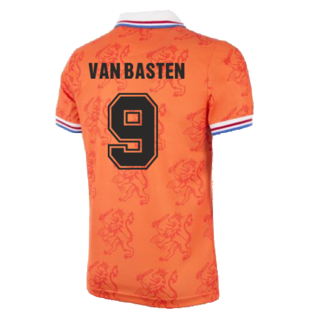 1994-1995 Holland National Team Home Strip (VAN BASTEN 9)