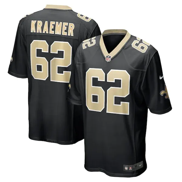 Performance New Orleans Saints Game Jersey - Premium Black NFL Fan ...