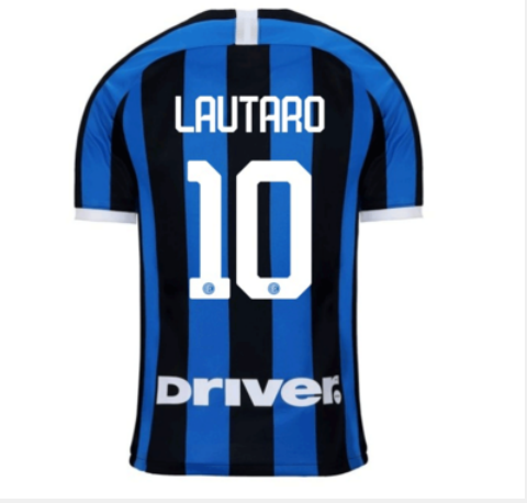 Inter Milan 1920 Home 10 LAUTARO Shirt - Official Replica 16272