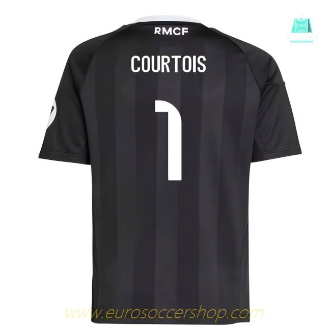 2025-2026 Real Madrid Third Goalkeeper Shirt (Kids) (Courtois 1)