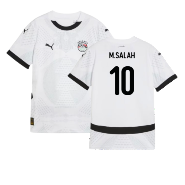 Official Egypt Kids 20242025 Away Jersey () Breathable