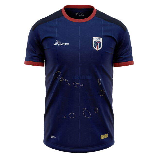 Tournament-Edition Performance-Driven 2023-2024 Cape Verde Home Shirt
