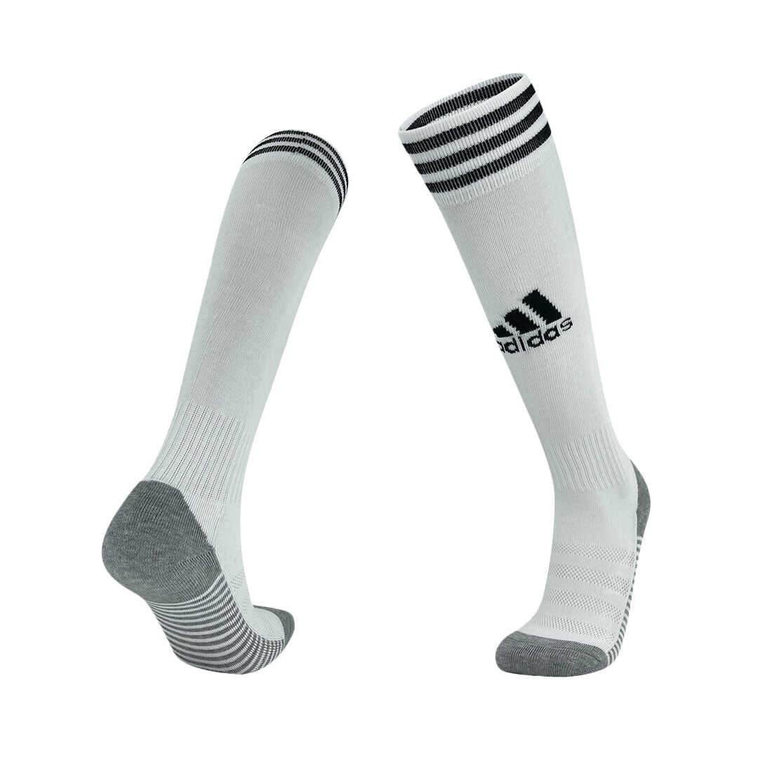 Kid's Soccer Socks White Authentic Kit