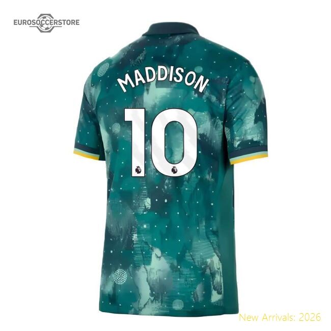 First-class 2024-2025 Spurs Hotspur Third Shirt (maddison 10)
