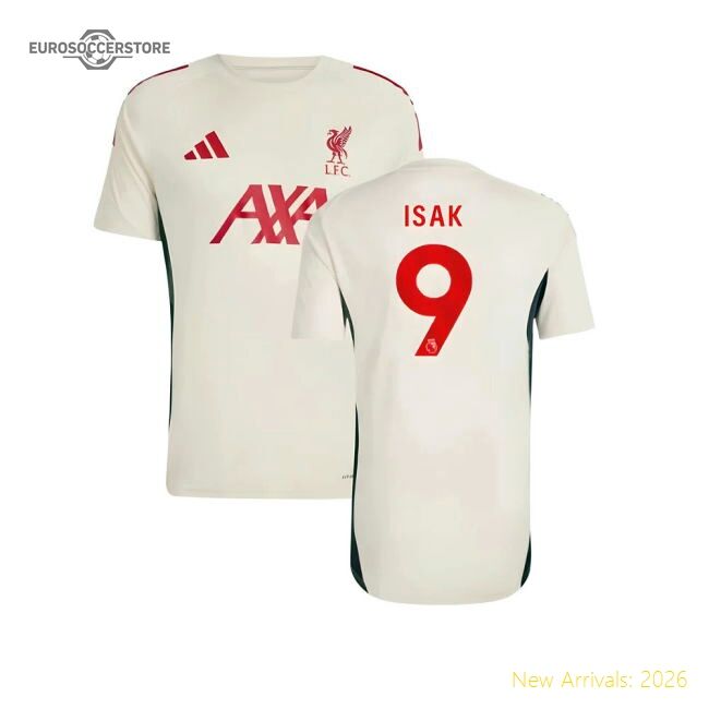 2025-2026 Epl Liverpool Training Authentic Jersey Isak Comfortable