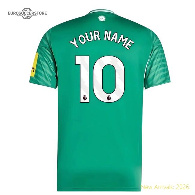 Premium 2025-2026 Newcastle Away Shirt (your Name) - Premium Quality