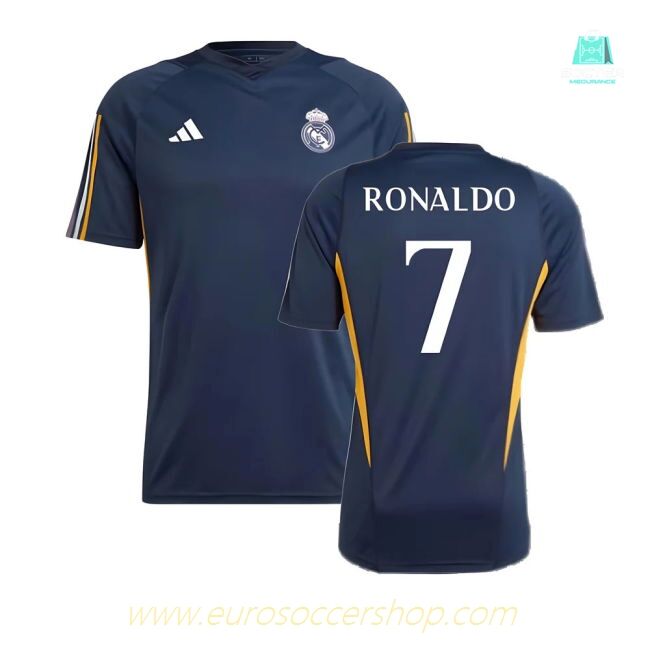 2023-2024 Real Madrid Training Shirt (Legend Ink) (Ronaldo 7)