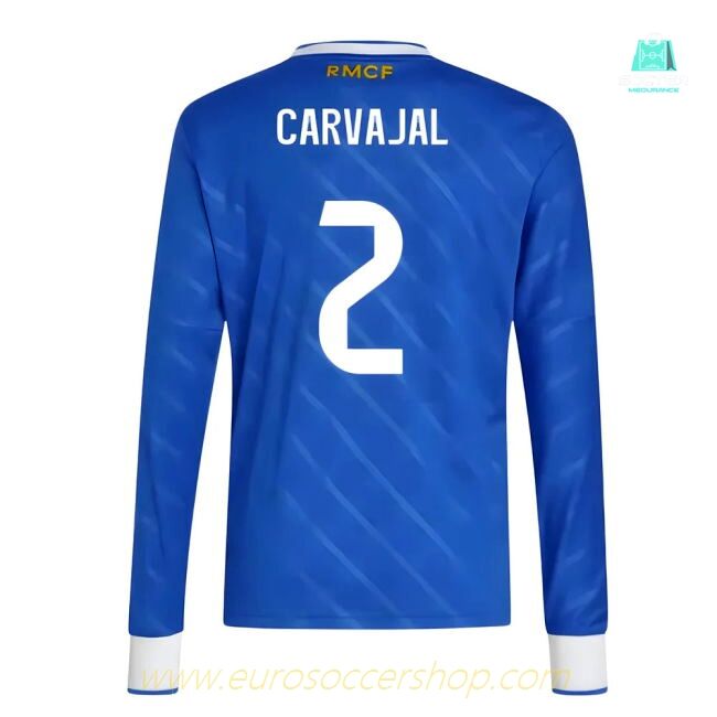2025-2026 Real Madrid Long Sleeve Third Shirt (Kids) (Carvajal 2)