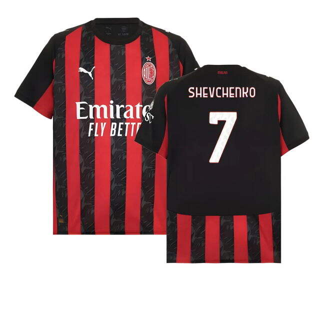 Official Ac Milan (acm) 2025-2026 Home - Fan Gear - Premium Replica