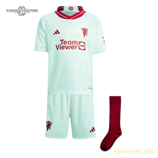Authentic 2023-2024 Man Utd Third Mini Kit - Premium Quality Football