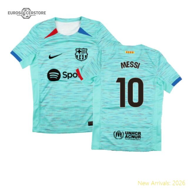 Barcelona La Liga Messi Third Match-ready Jersey Advanced Textile