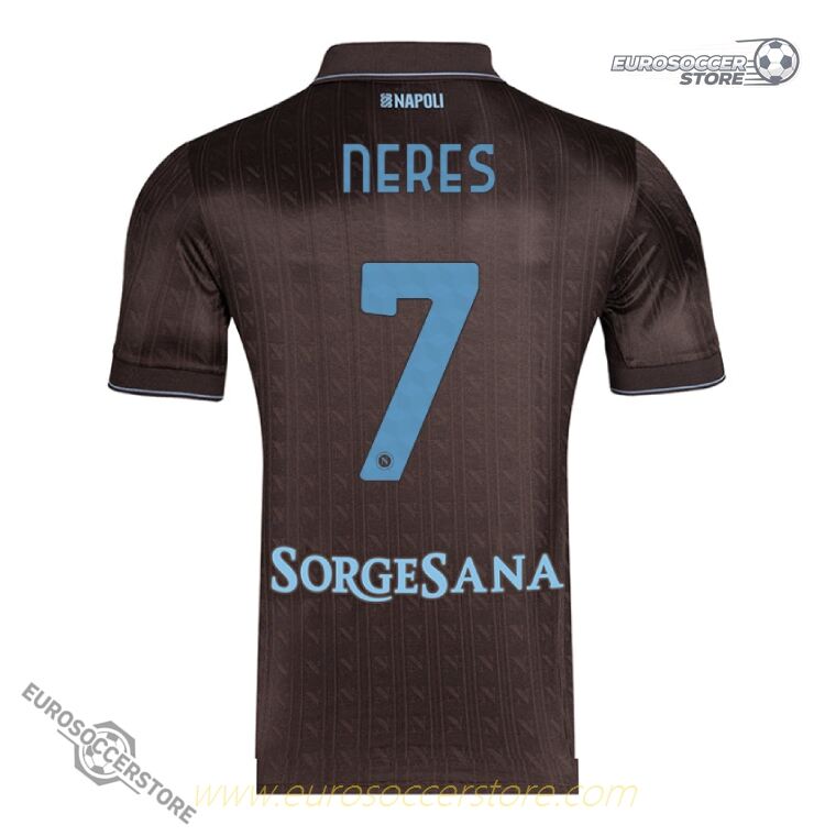 Napoli's Third Version NERES 7 Football Jersey for the 25-26 Season