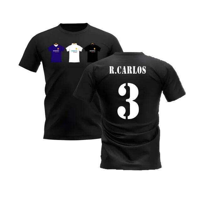2002-2003 RM Football Shirt (Black) Antibacterial UV Protection