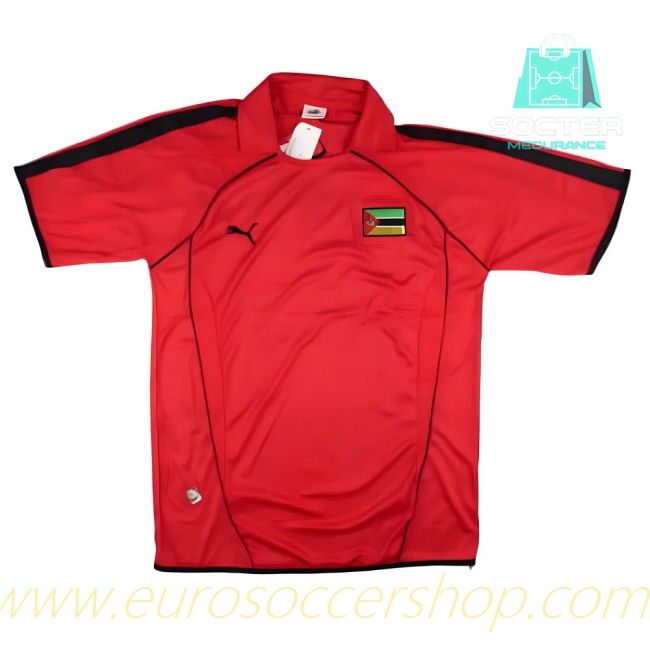 Player Version 2009-2010 Mozambique Home Jersey