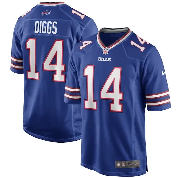 None Game NFL Jersey - Royal | High-Quality Football Apparel