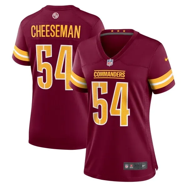 None Camaron Cheeseman Game Jersey - Burgundy | NFL Player Jersey
