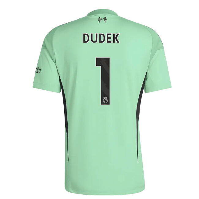 2025-2026 Liverpool Home Goalkeeper Shirt (Glory Mint) (Dudek 1)