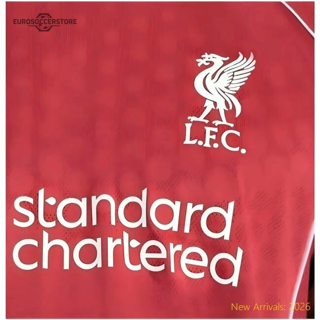 Authentic 2025-2026 Liverpool Authentic Home Shirt - Premium Quality
