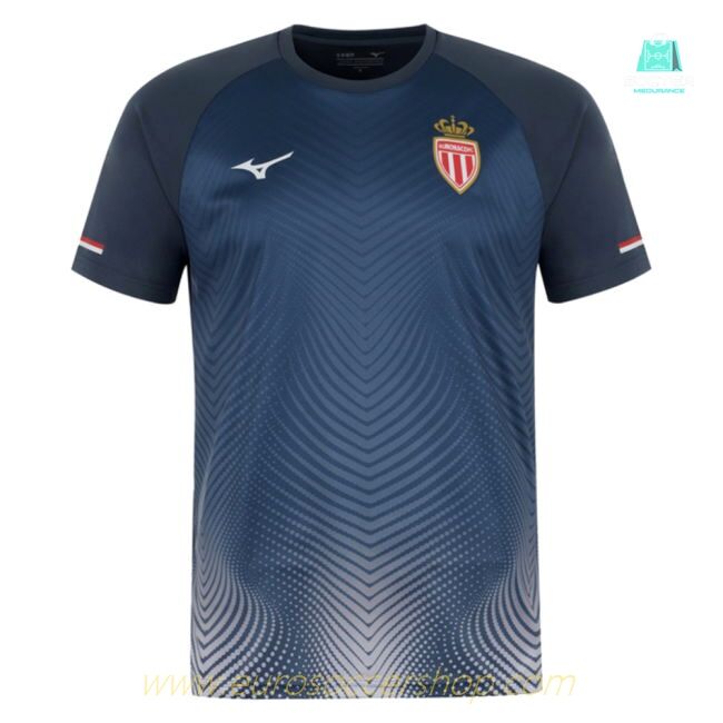 2025-2026 AS Monaco Training Shirt (Dark Slate) (Your Name)