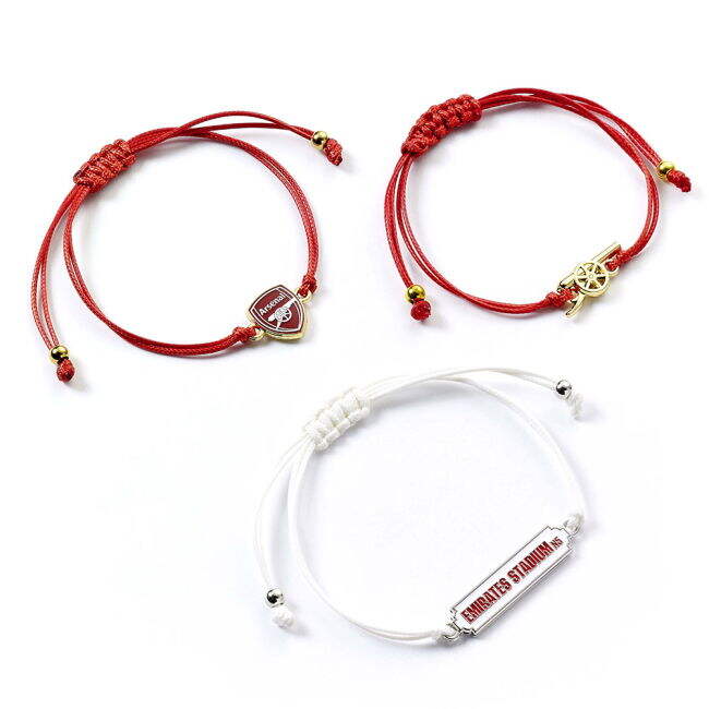 Arsenal FC Friendship Bracelet Set (Limited Edition)